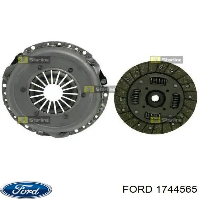 Kit de embraiagem (3 peças) Ford 1744565 preço, a partir de 91,61 USD