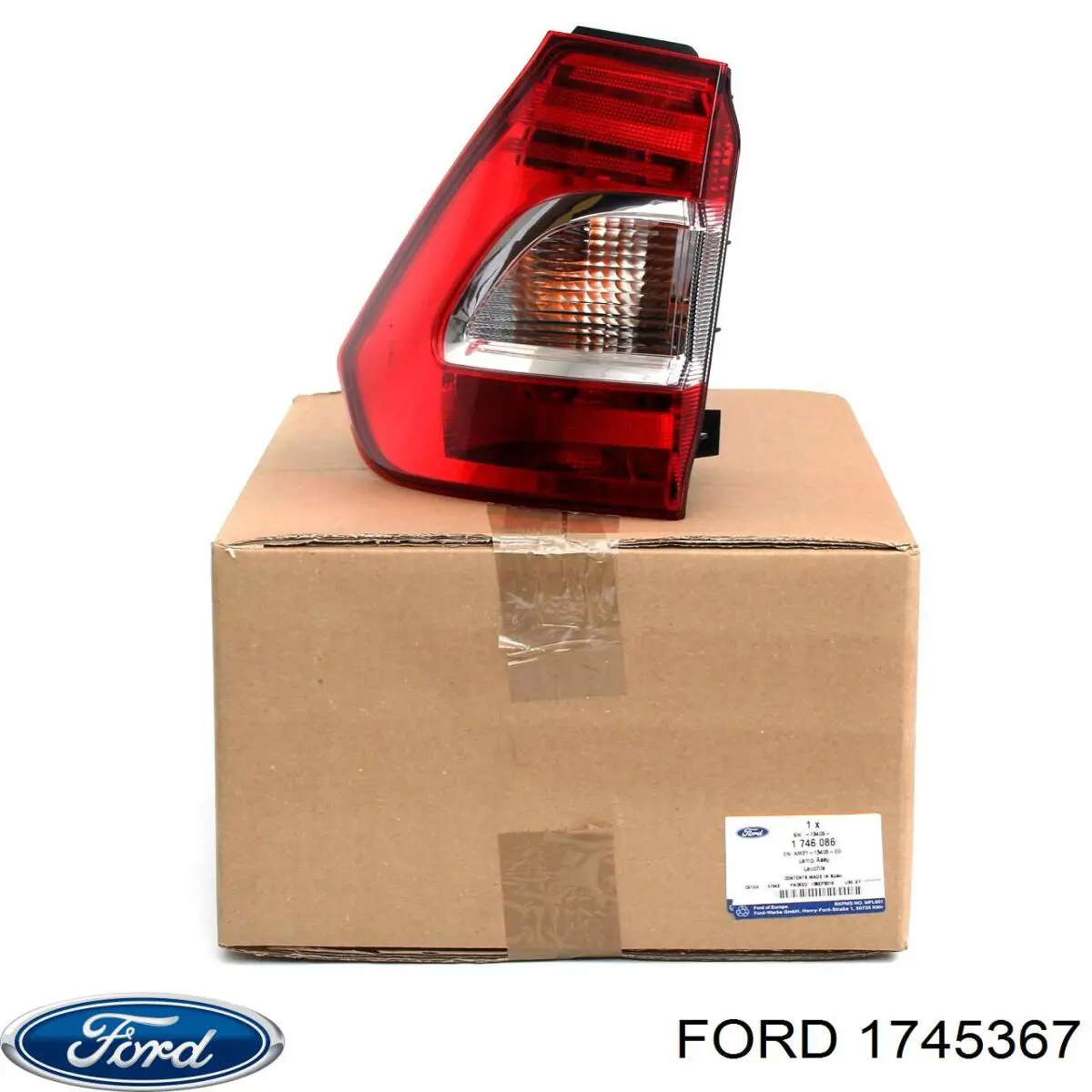 Sinal de parada traseiro adicional Ford Galaxy II CA1 WA6