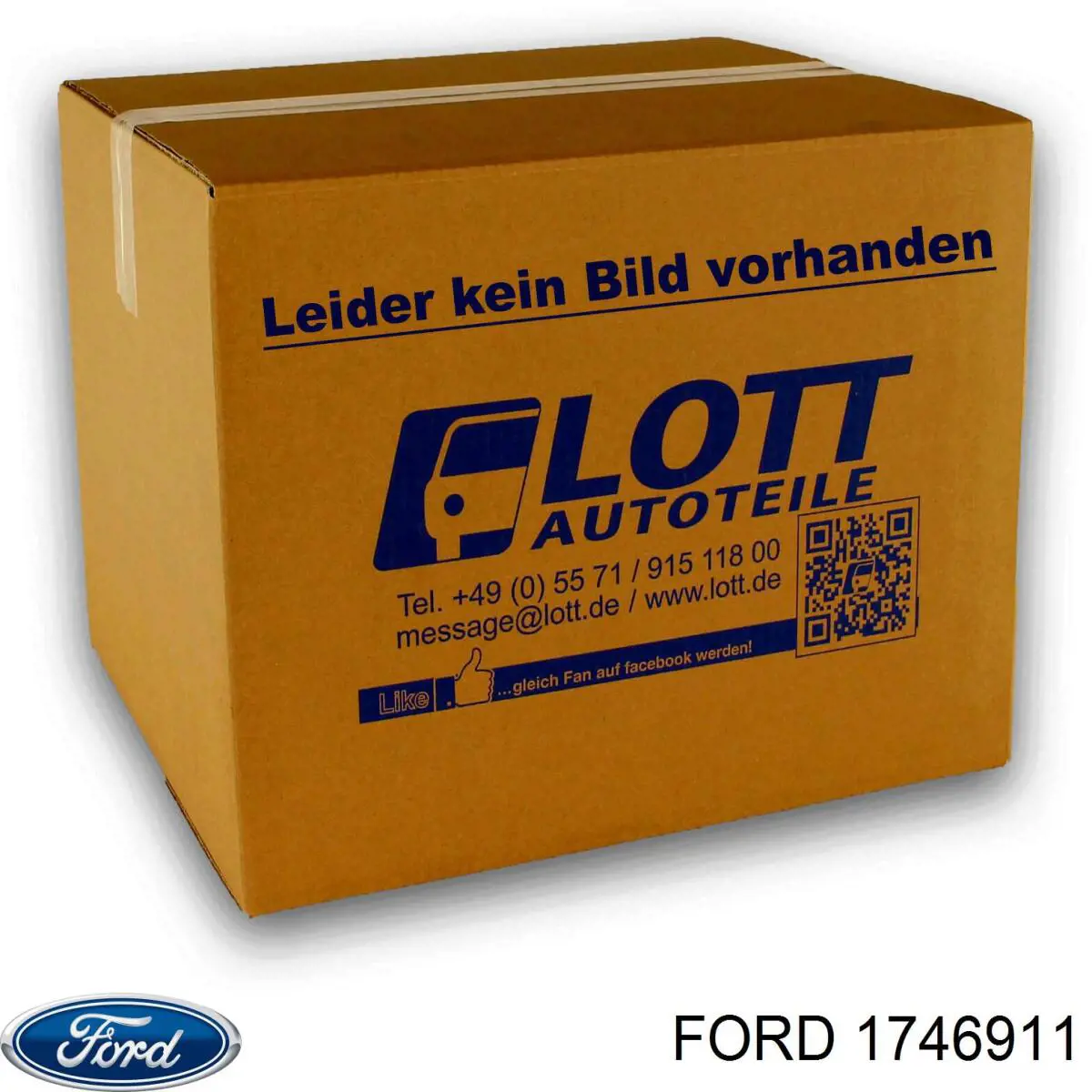 1746911 Ford Moldura esquerda de pára-brisas