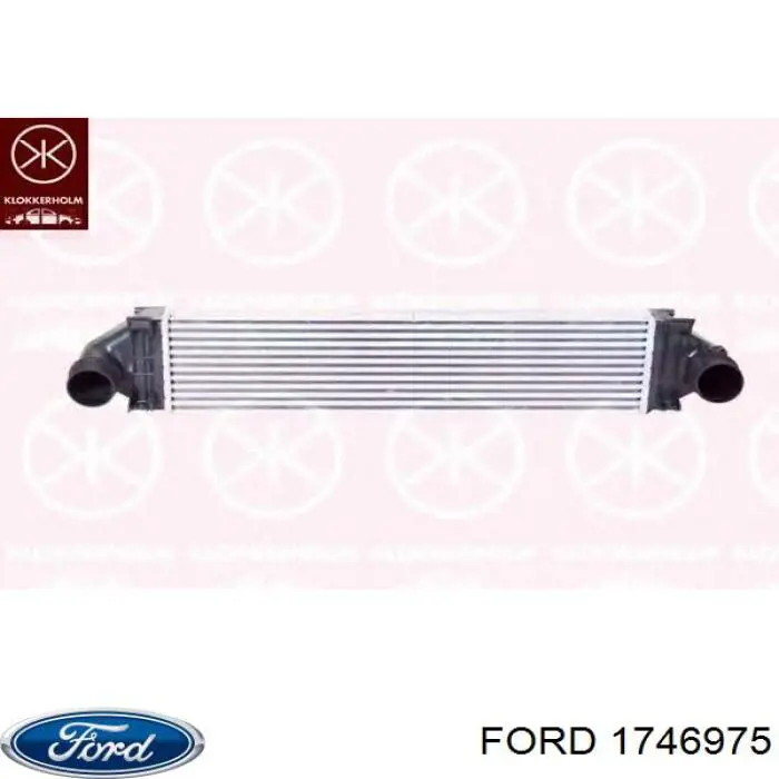 1746975 Ford Radiador de intercooler