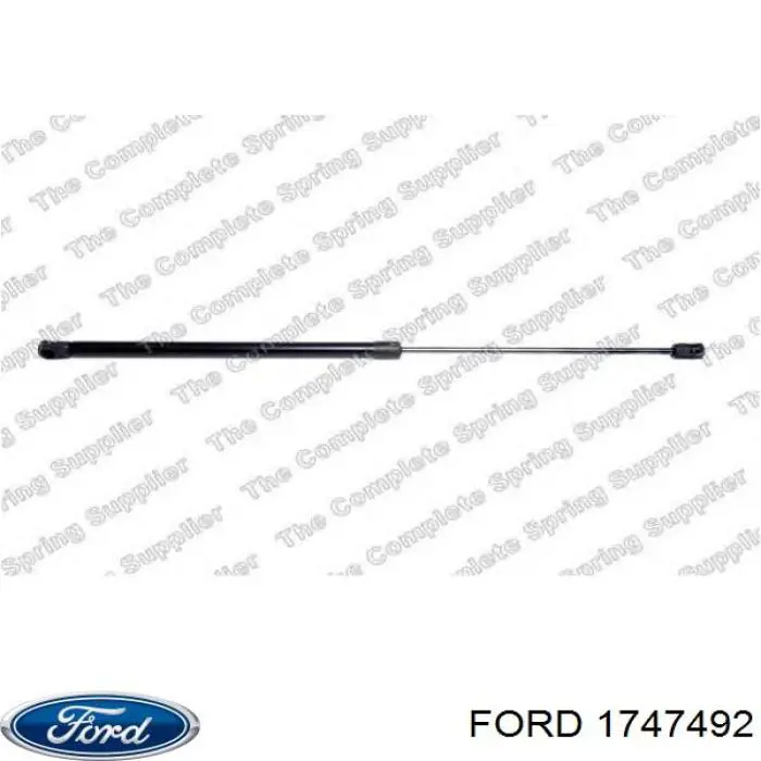 1747492 Ford Amortecedor de tampa de porta-malas (de 3ª/5ª porta traseira)