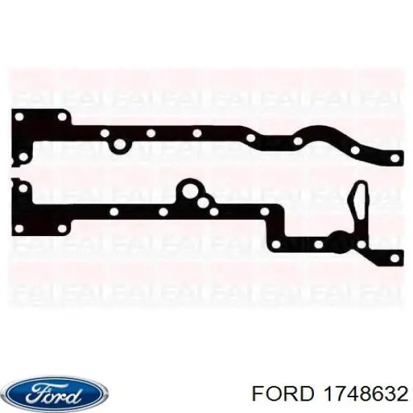 1748632 Ford Vedante superior de panela de cárter do motor