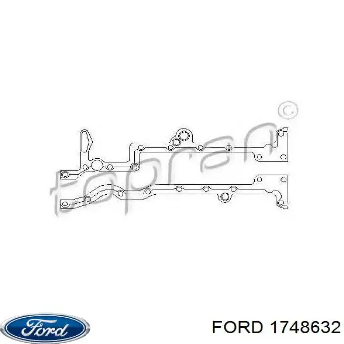 Vedante superior de panela de cárter do motor Ford 1748632 preço, a partir de 24,83 USD