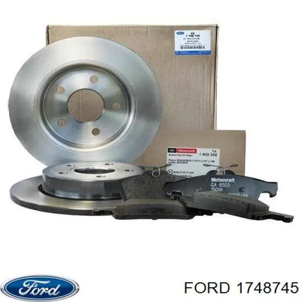 Compre 1748745 Ford Disco do freio traseiro