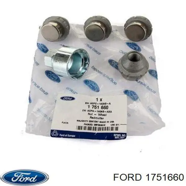 Parafuso de roda Ford 1751660 preço, a partir de 124,45 USD