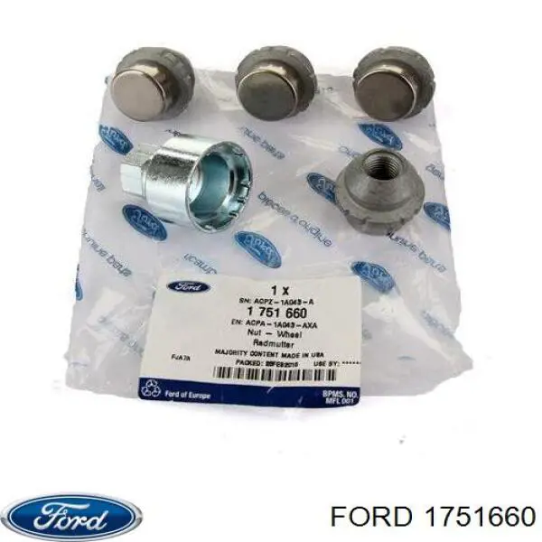 Compre 1751660 Ford Parafuso de roda