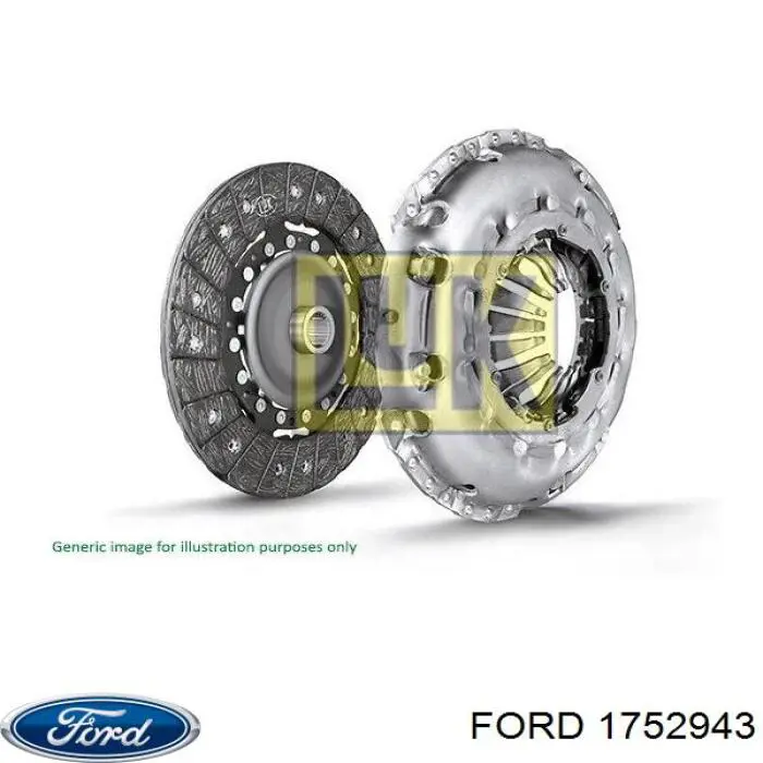 Compre 2168345 Ford Kit de embraiagem (3 peças)