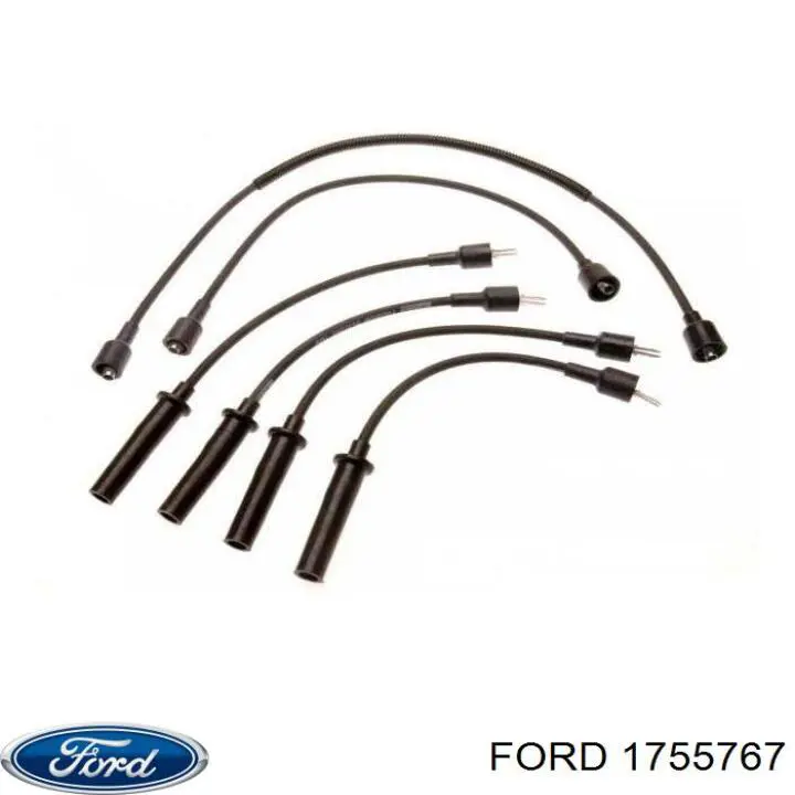 1755767 Ford Cabo traseiro direito/esquerdo do freio de estacionamento