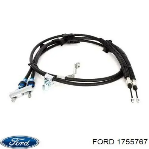Cabo traseiro direito/esquerdo do freio de estacionamento Ford 1755767 preço, a partir de 41,89 USD