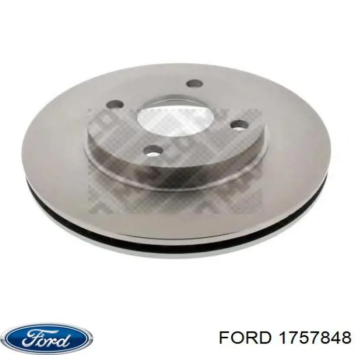 1757848 Ford Disco do freio dianteiro