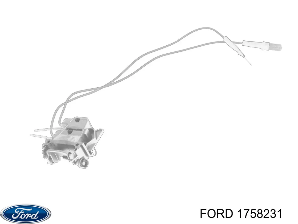 1758231 Ford Base (casquilho) de lâmpada da luz
