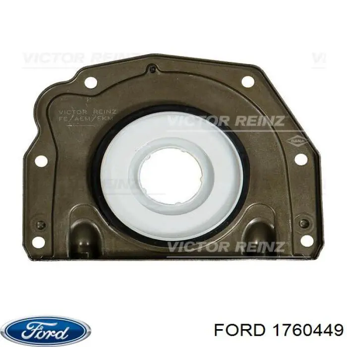1760449 Ford Vedação traseira de cambota de motor