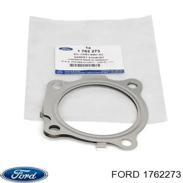 1762273 Ford Vedante de turbina dos gases de escape, escape