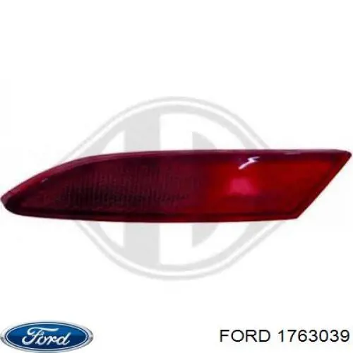 Compre 1763039 Ford Retrorrefletor (refletor) do pára-choque traseiro direito