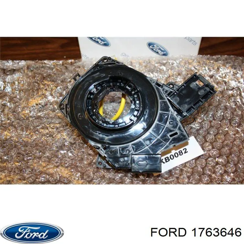 Compre 1763646 Ford Anel AIRBAG de contato, cabo plano do volante
