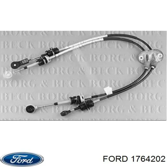1764202 Ford Cabo de mudança duplo