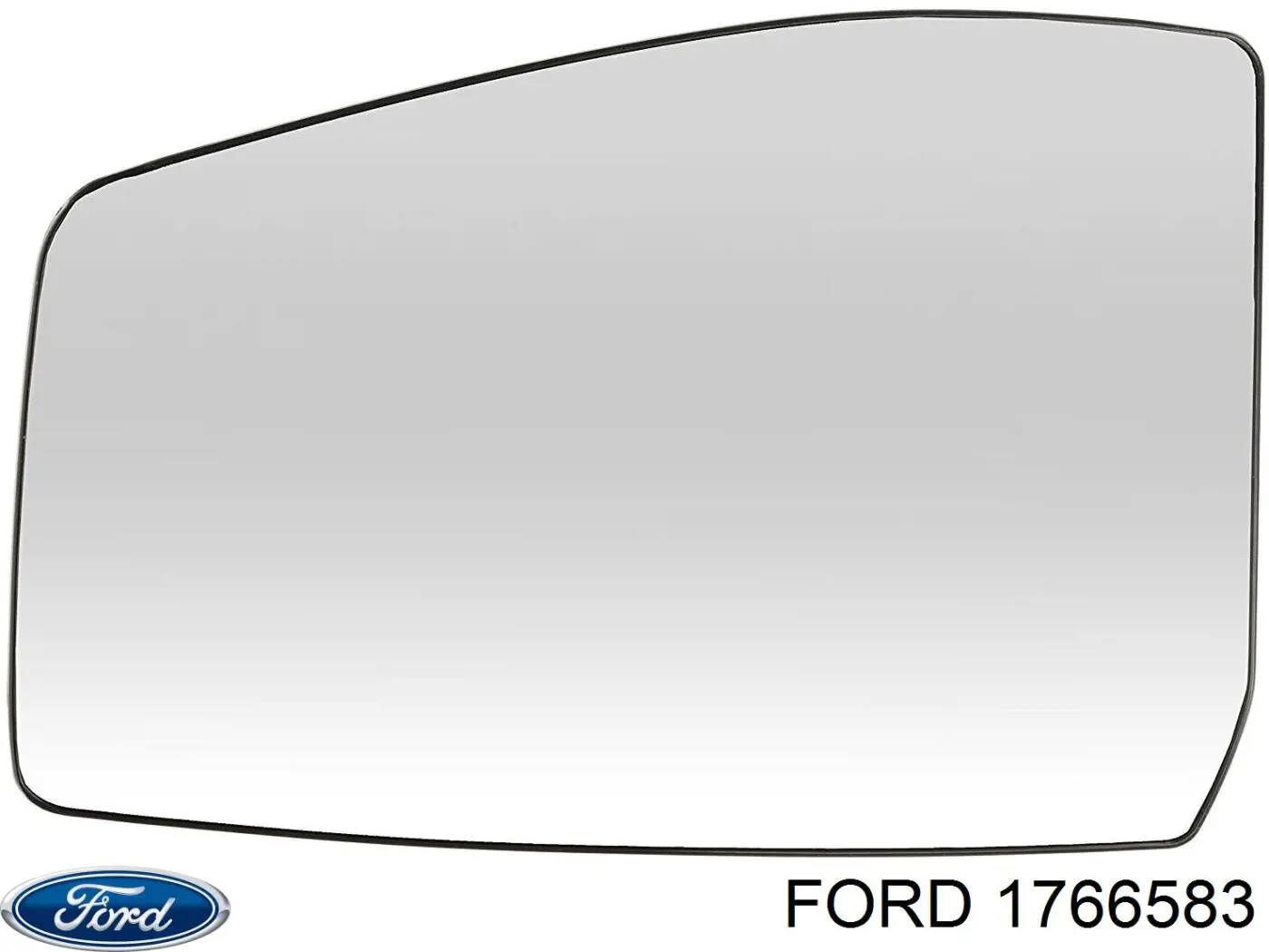 BK2117K740AB Ford Elemento espelhado do espelho de retrovisão direito