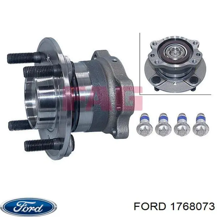 1768073 Ford Cubo traseiro