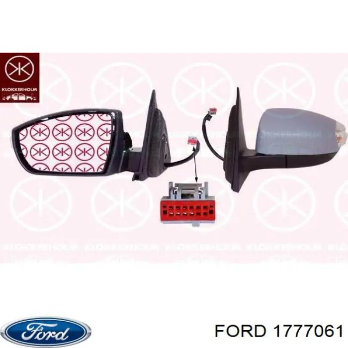 Espelho de retrovisão direito Ford 6M2117682AGL preço, a partir de 93,37 USD