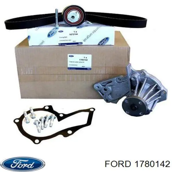 Compre 1780142 Ford Correia do mecanismo de distribuição de gás, kit