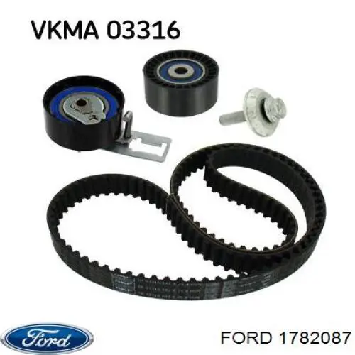 Reguladora de tensão da correia do mecanismo de distribuição de gás Ford 1782087 preço, a partir de 30,11 USD