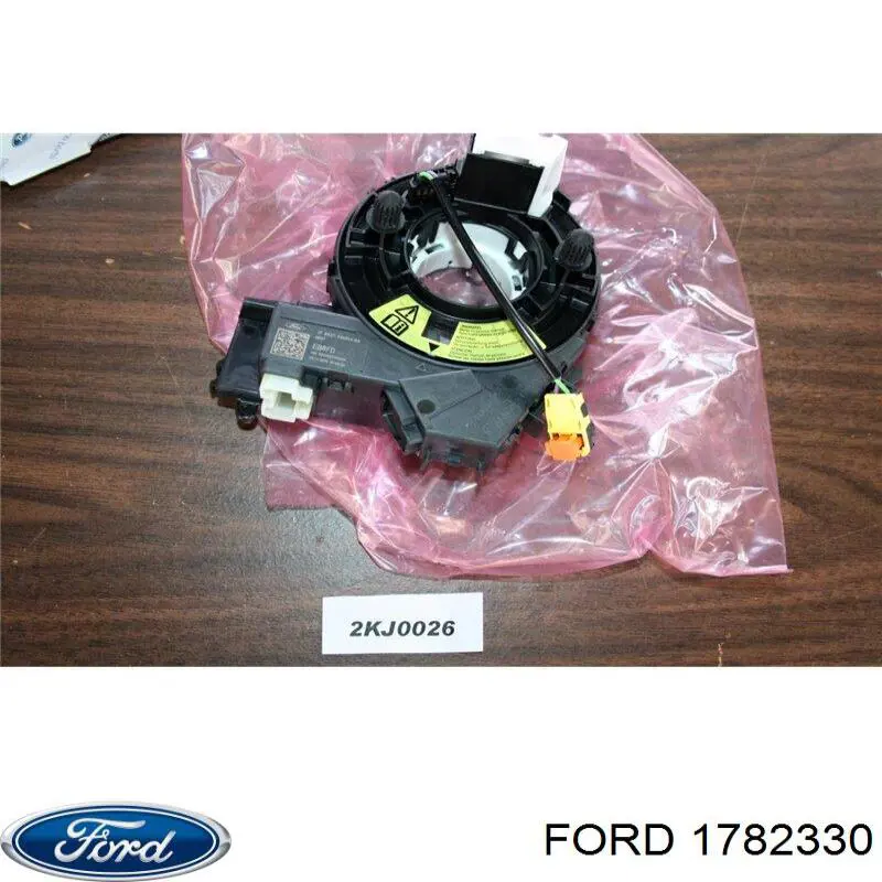 1782330 Ford Anel AIRBAG de contato, cabo plano do volante