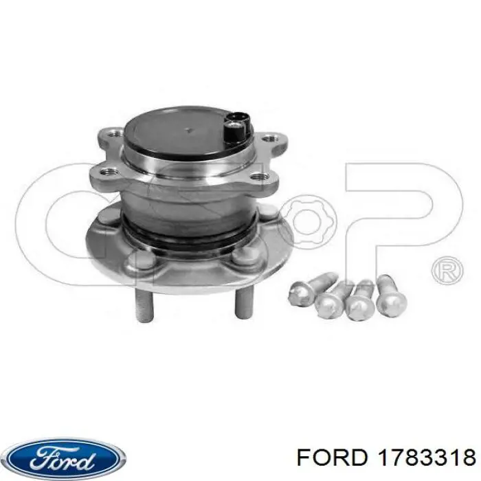 1783318 Ford Cubo traseiro