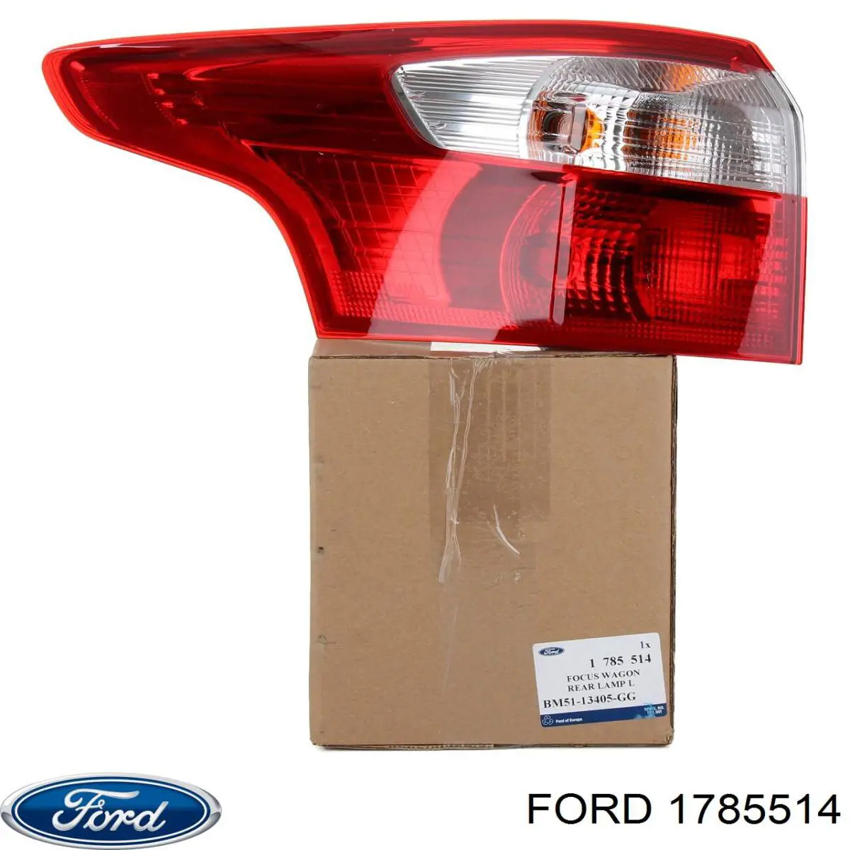 1785514 Ford Lanterna traseira esquerda externa