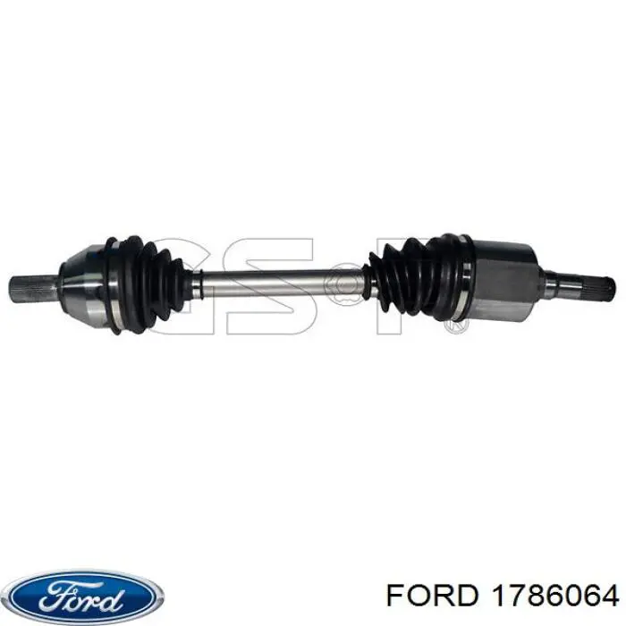 Semieixo (acionador) dianteiro esquerdo Ford 1786064 preço, a partir de 81,86 USD