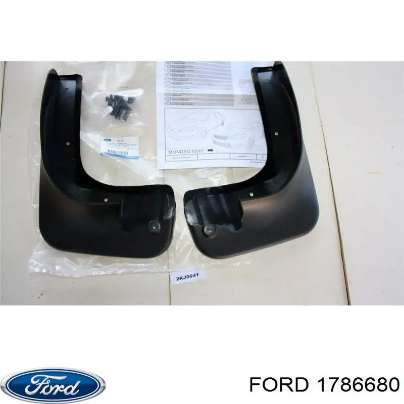 Compre 1786680 Ford Protetores de lama dianteiros, kit