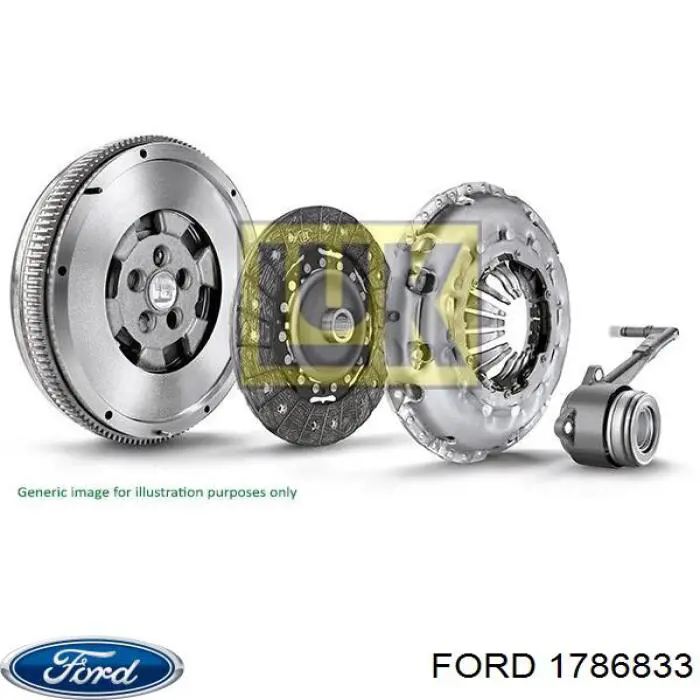 Kit de embraiagem (3 peças) Ford 1786833 preço, a partir de 95,51 USD
