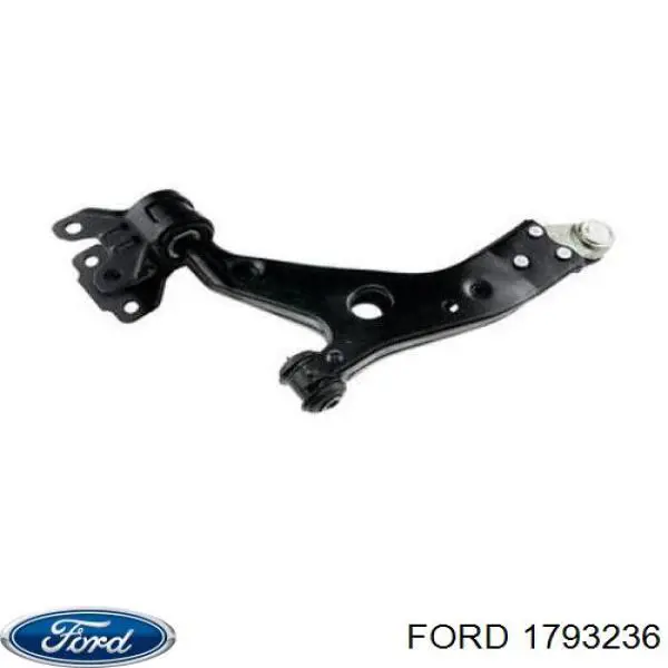 Compre 1793236 Ford Braço oscilante inferior direito de suspensão dianteira