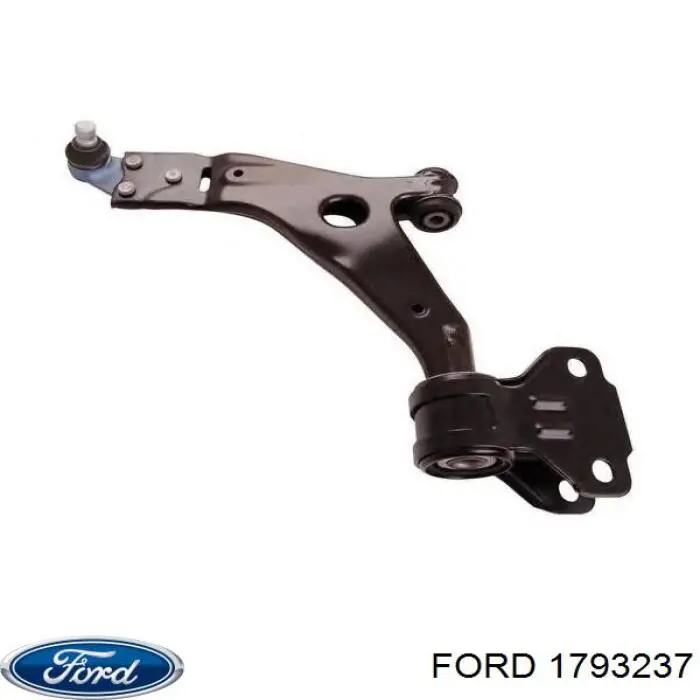 1793237 Ford Braço oscilante inferior esquerdo de suspensão dianteira