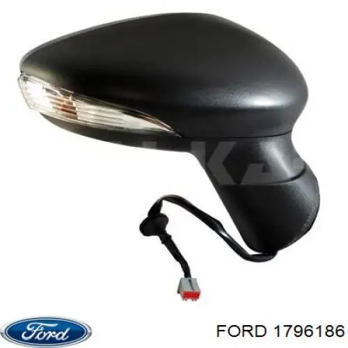 AV1117682CC Ford Espelho de retrovisão direito