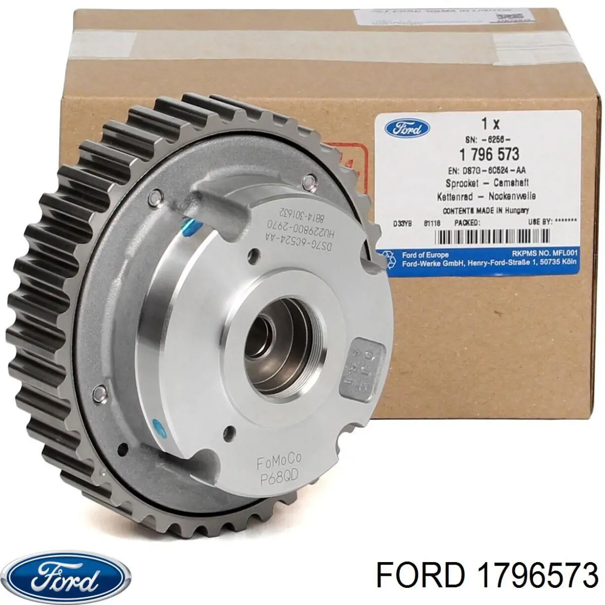 Compre 1796573 Ford Engrenagem de cadeia de roda dentada da árvore distribuidora de admissão de motor