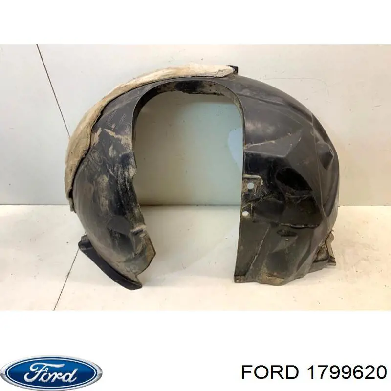 1799620 Ford Guarda-barras esquerdo do pára-lama dianteiro