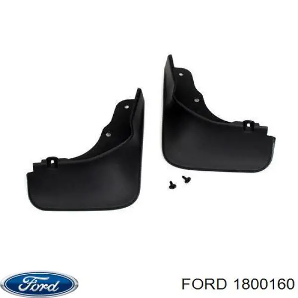 Compre 1800160 Ford Protetores de lama dianteiros, kit