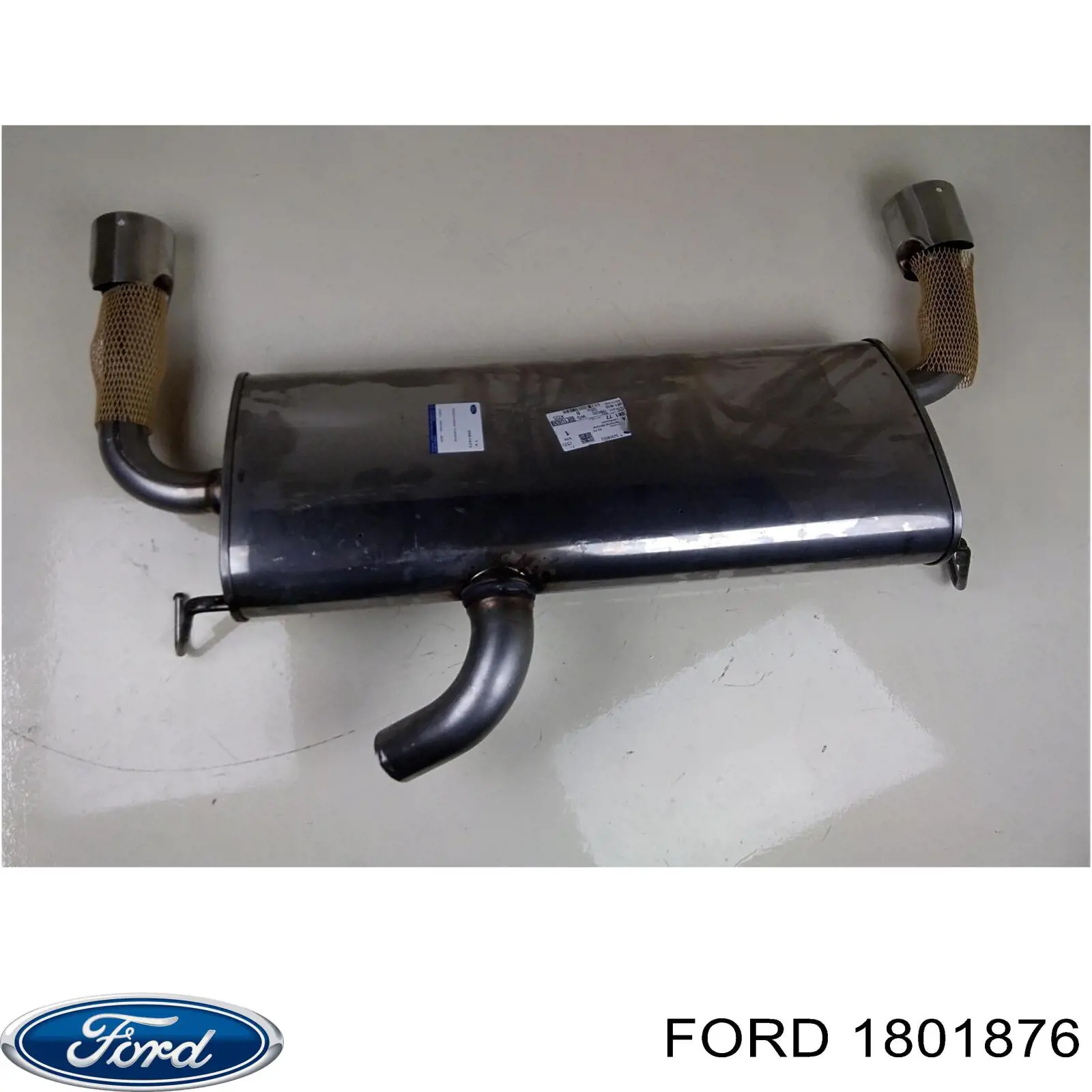 2148532 Ford Silenciador, parte traseira