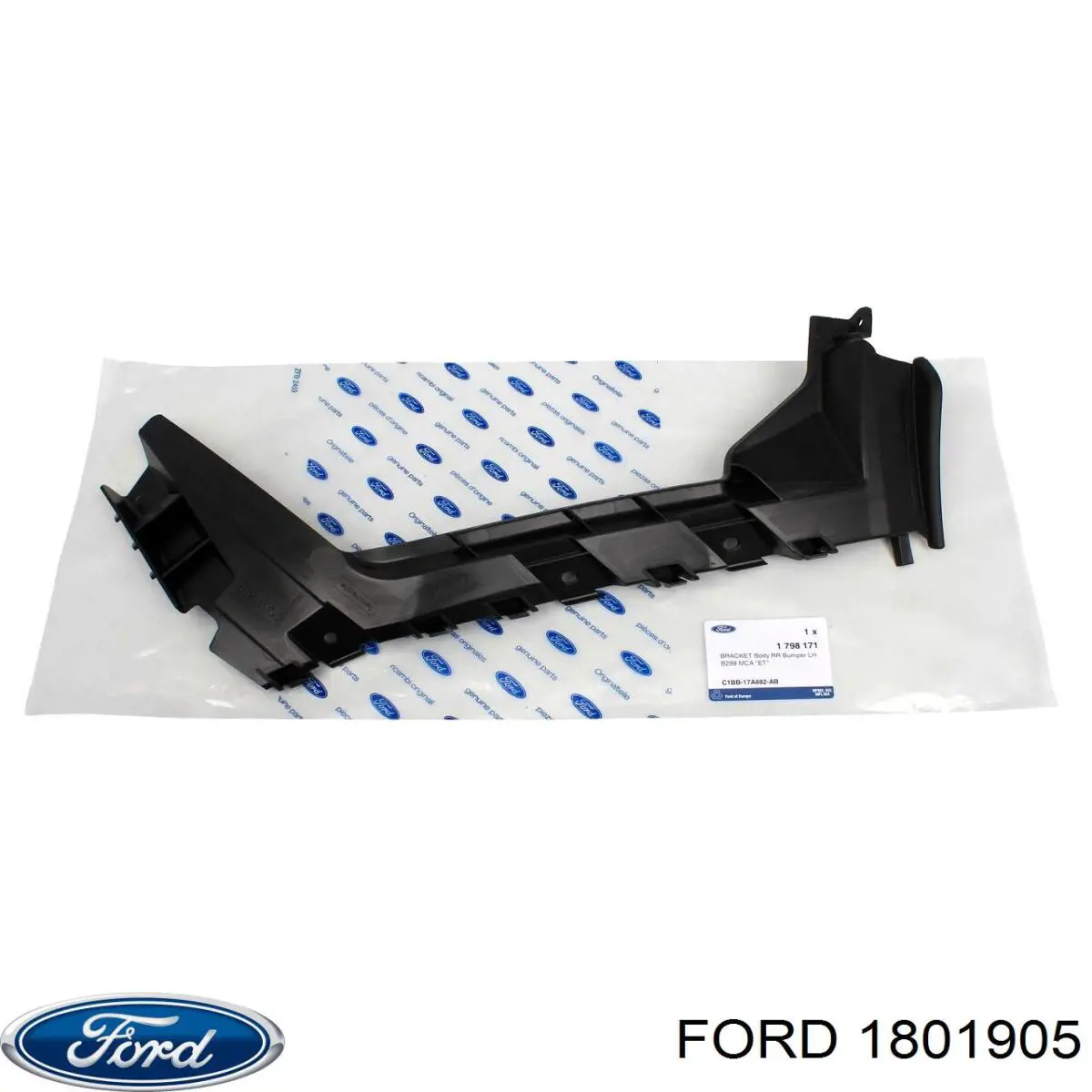 Compre 1801905 Ford Suporte do radiador montado (painel de montagem de fixação das luzes)