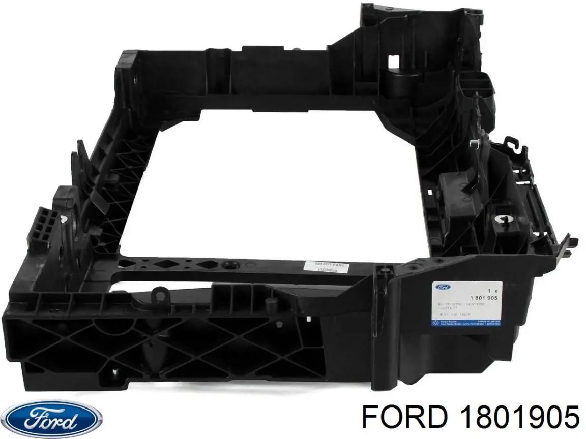 1801905 Ford Suporte do radiador montado (painel de montagem de fixação das luzes)