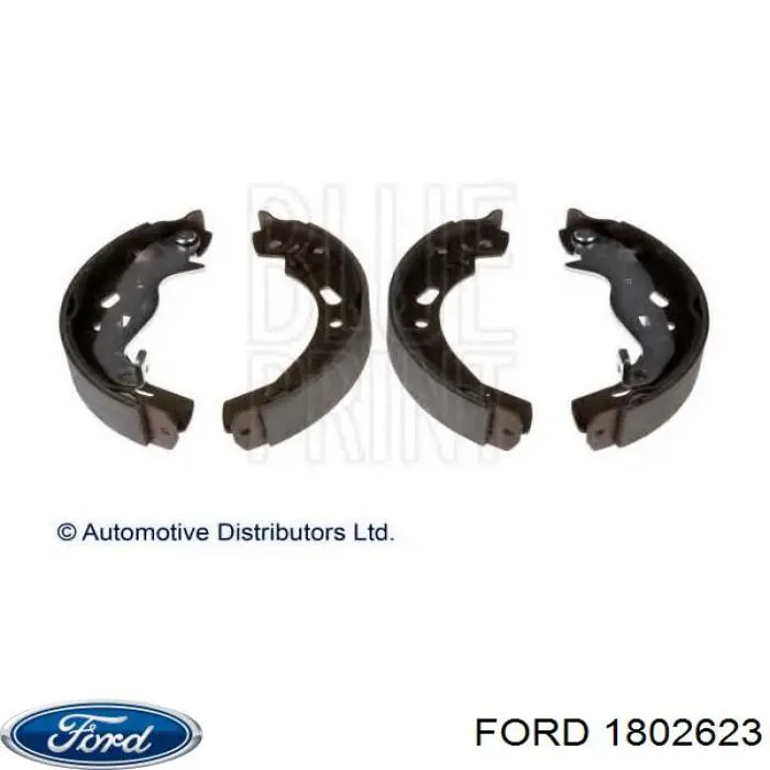 Compre 1802623 Ford Sapatas do freio traseiras de tambor