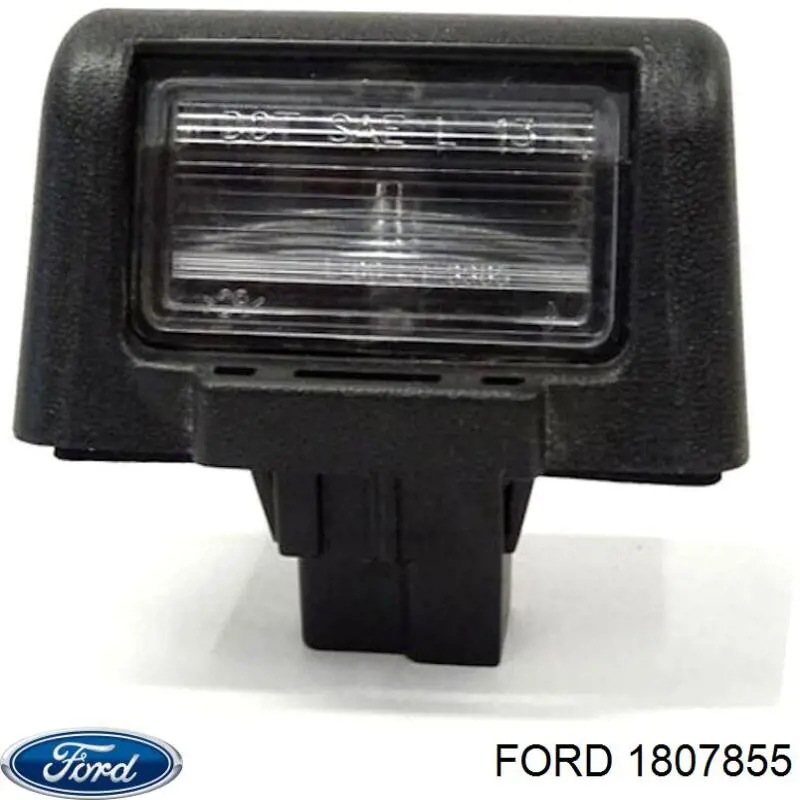 1807855 Ford Lanterna da luz de fundo de matrícula traseira