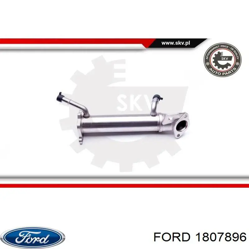 1807896 Ford Radiador do sistema EGR de recirculação dos gases de escape
