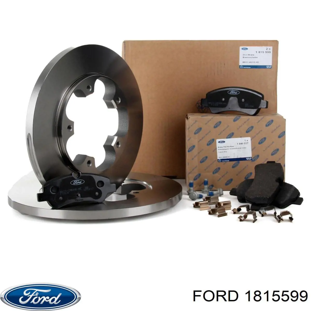 Compre 1815599 Ford Disco do freio traseiro