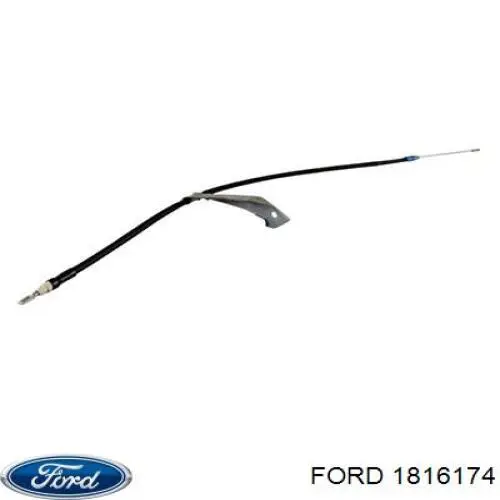 2221691 Ford Cabo do freio de estacionamento traseiro direito
