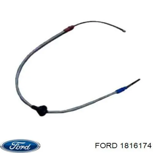 Cabo do freio de estacionamento traseiro direito Ford 2221691 preço, a partir de 31,76 USD