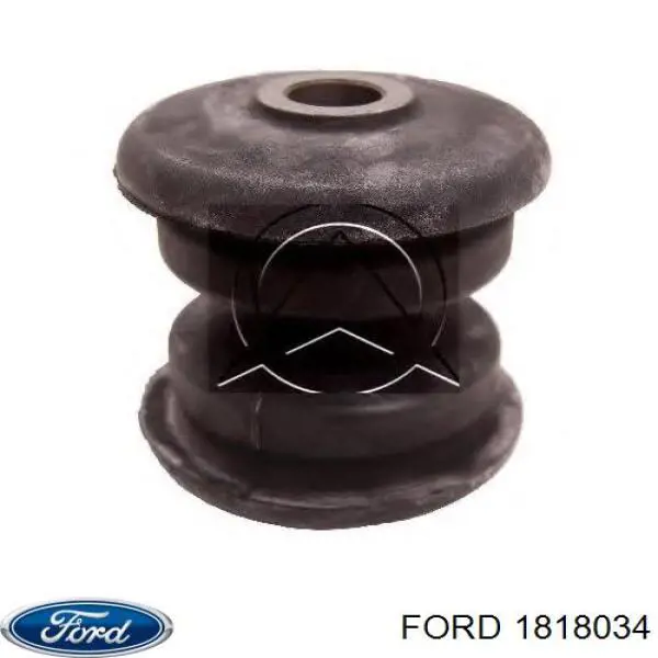 1818034 Ford Bloco silencioso traseiro da suspensão de lâminas traseira