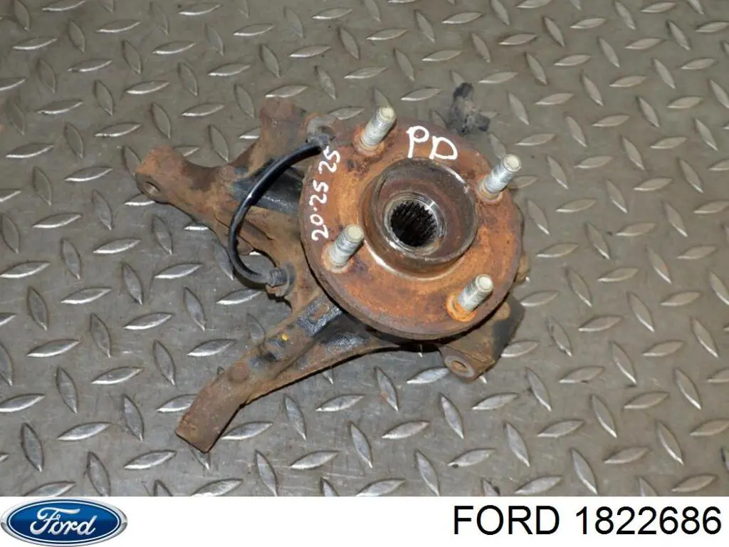1822686 Ford Pino moente (extremidade do eixo) dianteiro direito
