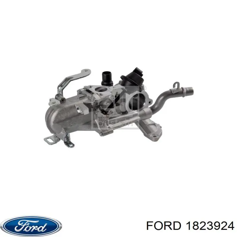 Radiador do sistema EGR de recirculação dos gases de escape Ford 1823924 preço, a partir de 143,08 USD