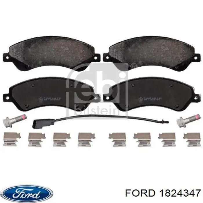 Sapatas do freio dianteiras de disco Ford 1824347 preço, a partir de 39,41 USD